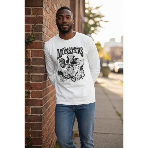 Universal Studios Monsters Long Sleeve Tee – Size Large – NWOT - Picture 5 of 7